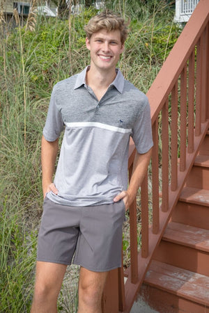 Men's Performance Colorblock Polo Shirt