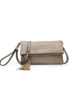 Austin Moriah Flapover Clutch Crossbody Purse