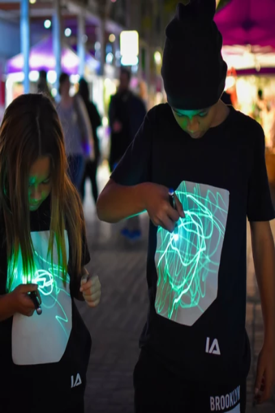 Youth Interactive Glow Shirt - Free Souls Boutique