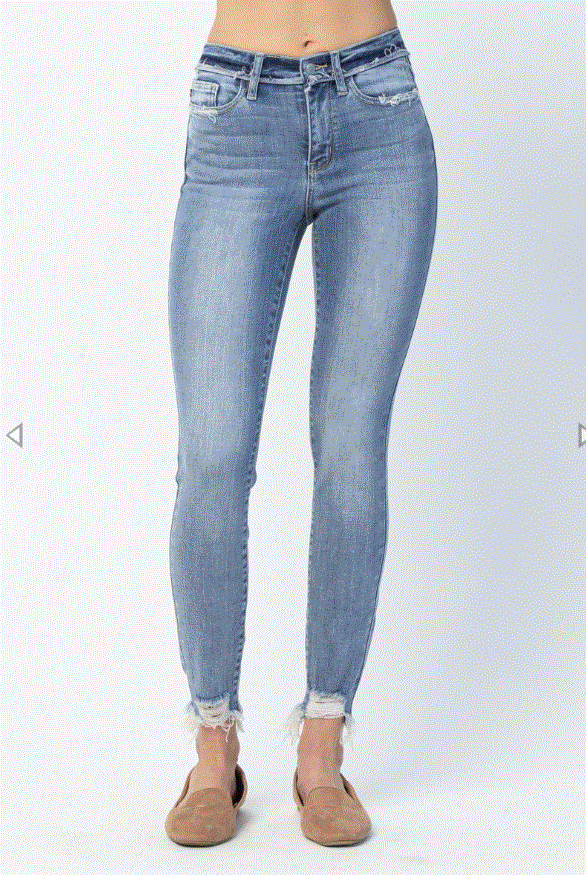 Release Waist Mid Rise Skinny Jeans