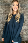 Drape Pocket Sweater - Free Souls Boutique