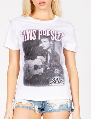 Elvis King of Rock Graphic Tee