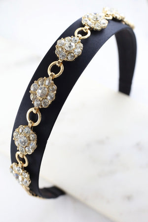 Agata CZ Embellished Headband