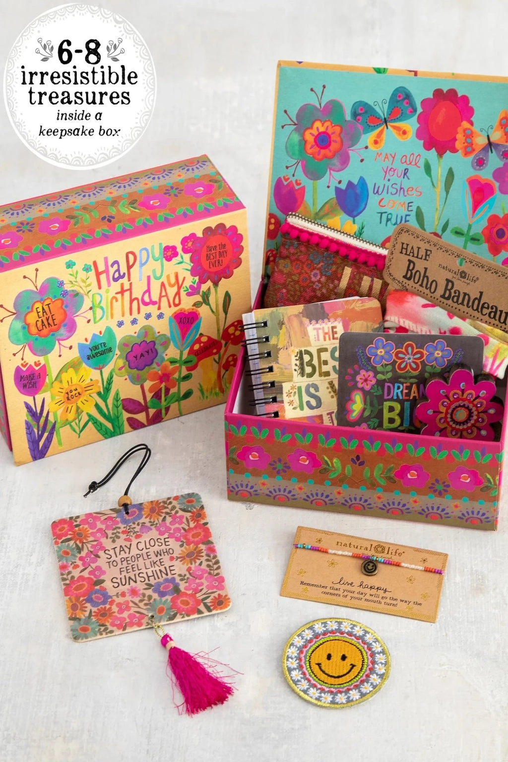 Natural Life Happy Box Gift Set- Happy Birthday