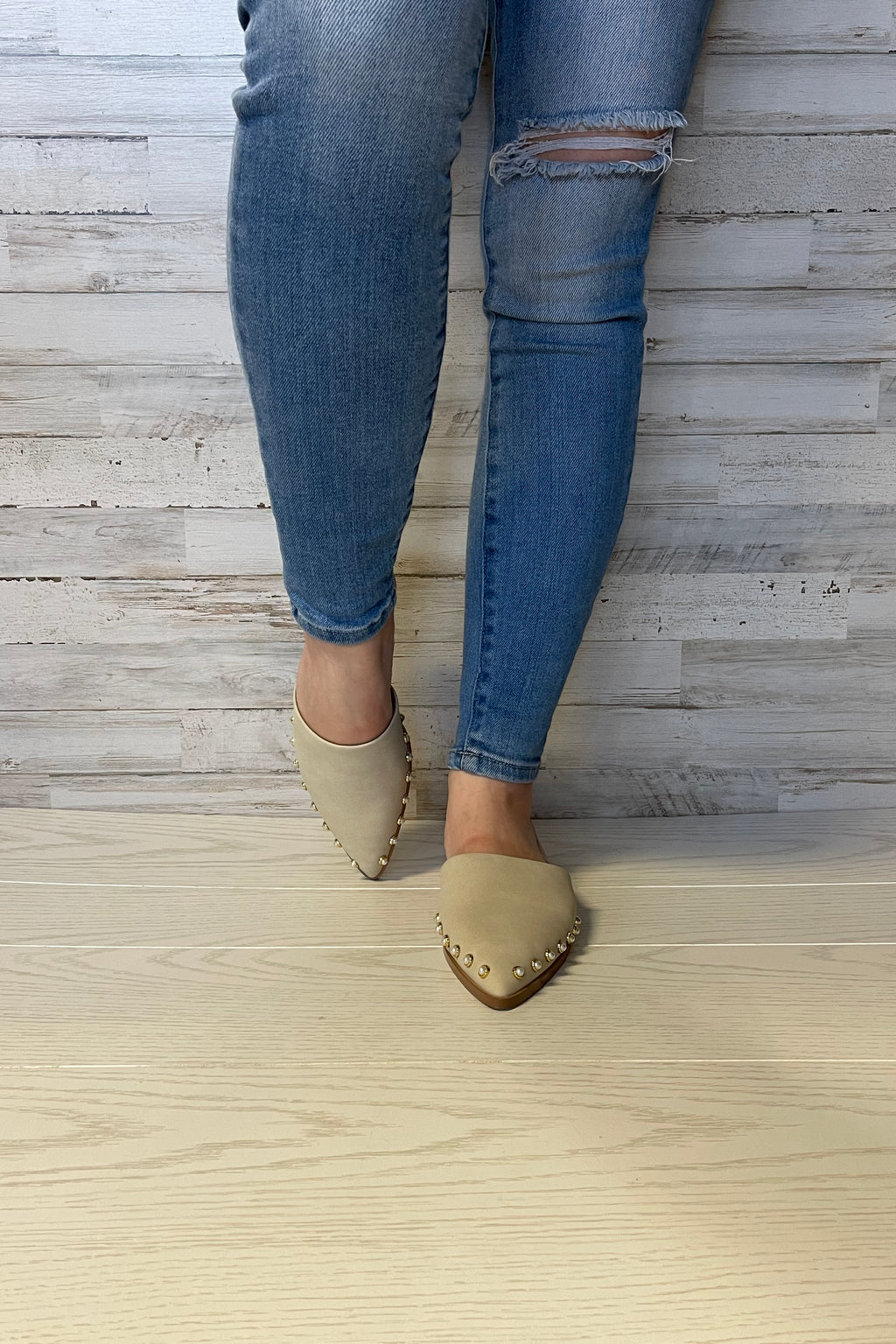 Alaska Studded Mules Shoes