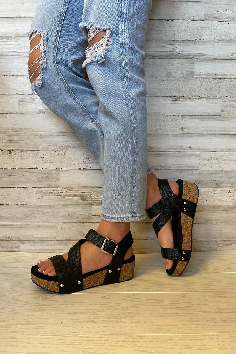 Biloxi Strappy Wedge