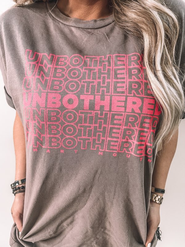 Unbothered Smart Mouth Graphic Tee