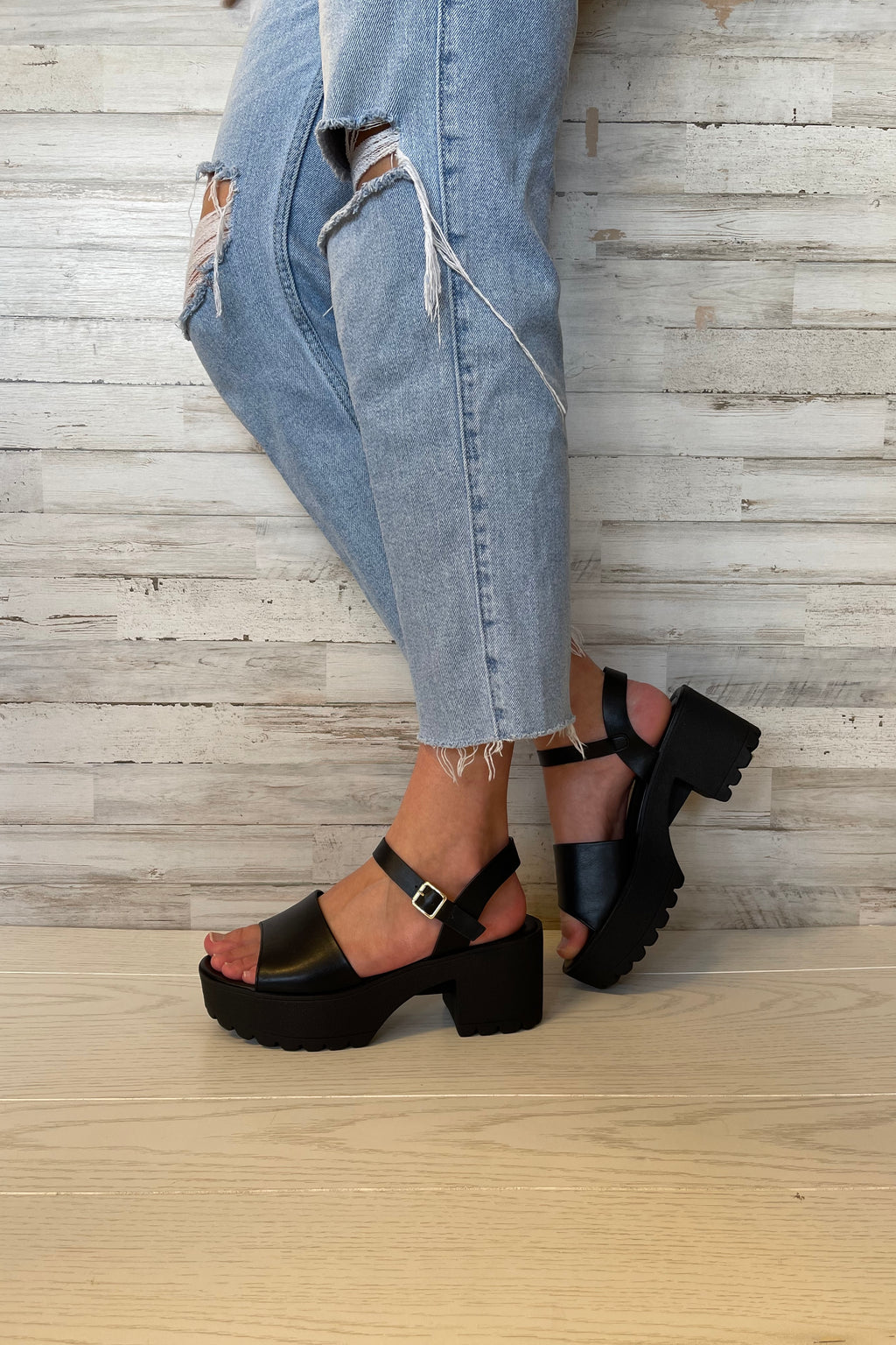 Stacie Block Heel Sandals