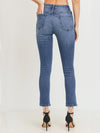 High Rise Destructed Skinny Jeans