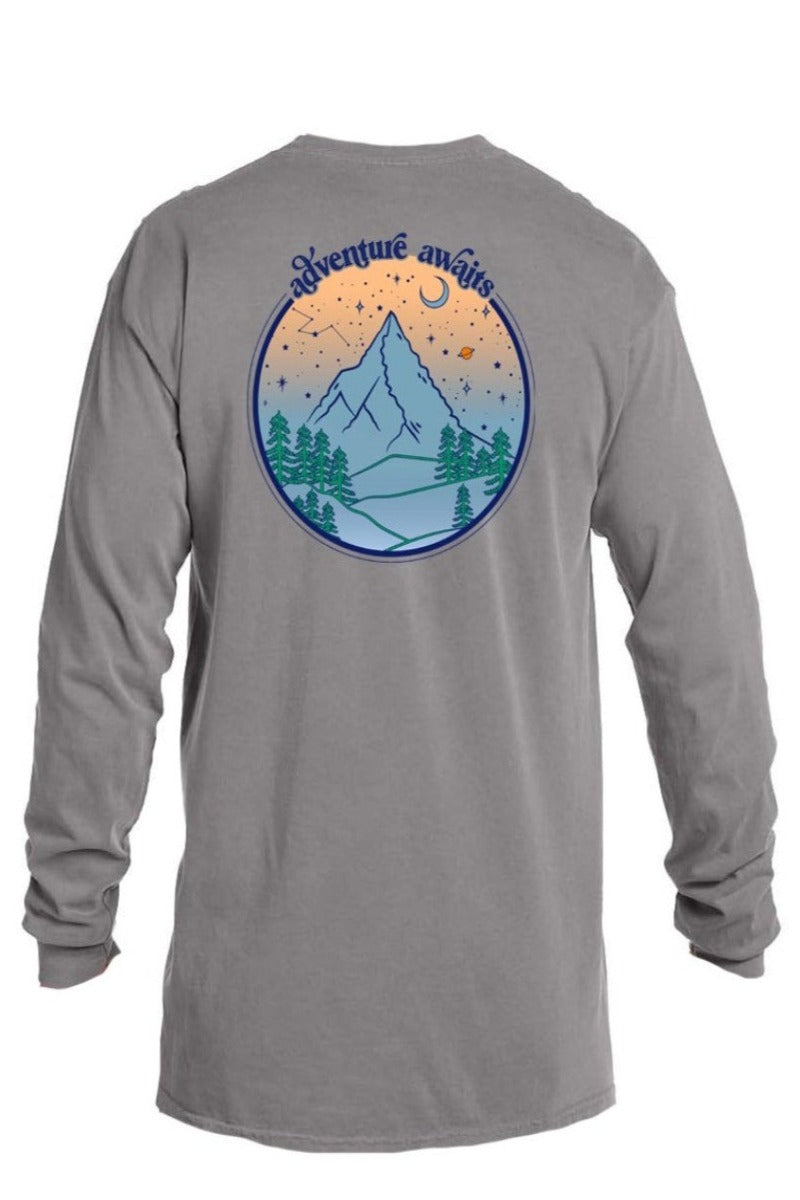 Adventure Awaits LS Graphic Tee