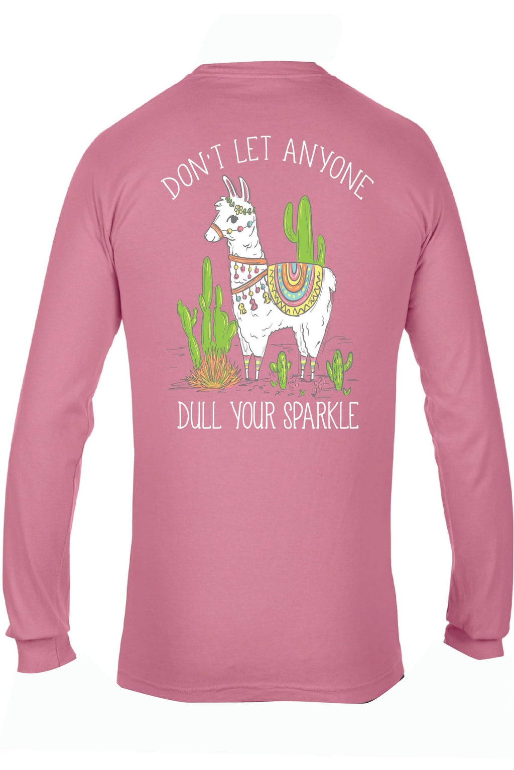 Alpaca Don't Let Anyone Dull Your Sparkle LS Graphic Tee