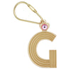 My Golden Letter Keychain