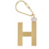 My Golden Letter Keychain