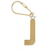 My Golden Letter Keychain