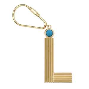 My Golden Letter Keychain