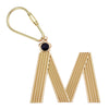 My Golden Letter Keychain