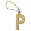 My Golden Letter Keychain