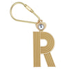My Golden Letter Keychain