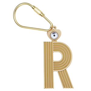 My Golden Letter Keychain