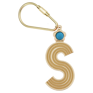 My Golden Letter Keychain