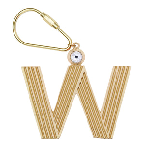 My Golden Letter Keychain