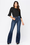 Hi Rise Trouser Flare Jeans