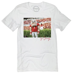 Go Dawgs Stadium Mascot Georgia Graphic Tee