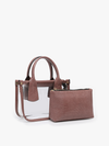 Stacey Clear Satchel Bag