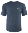 Guys SS Lighthouse Dog Silhouette Tee