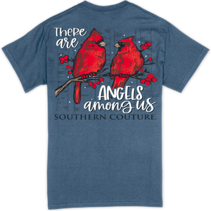 Angels Among Us Cardinal Graphic Tee