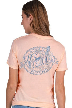 SS Pursuit of Preppiness Logo Graphic Tee