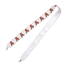 Collegiate Beaded Purse Strap- University of Alabama Script A