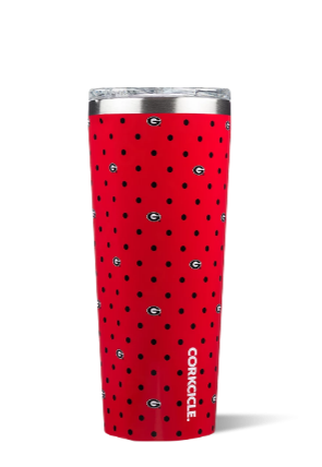 UGA Polka Dot Tumbler - Free Souls Boutique