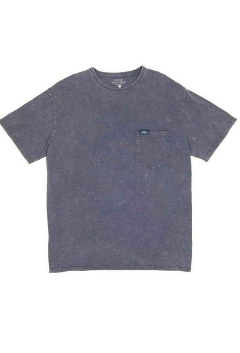 Washed SS Pocket Tee