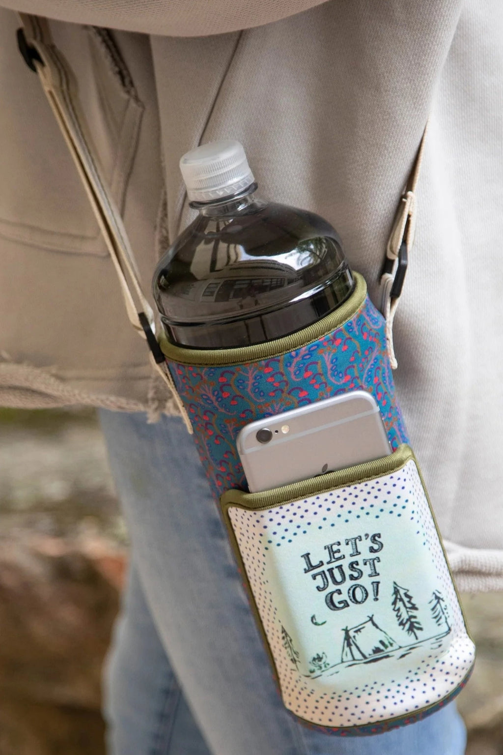 Natural Life Insulated Water Bottle Carrier