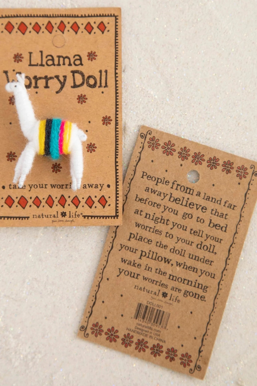 Natural Life Worry Doll