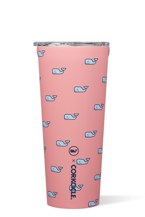 Corkcicle 24 oz Tumbler - Vineyard Vines Whales Repeat