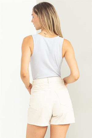 Ribbed Tank Bodysuit