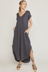 SS TShirt Maxi Dress