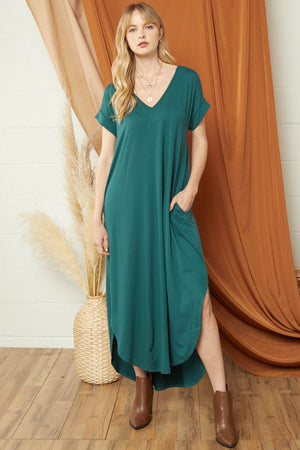 SS TShirt Maxi Dress