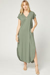 SS TShirt Maxi Dress