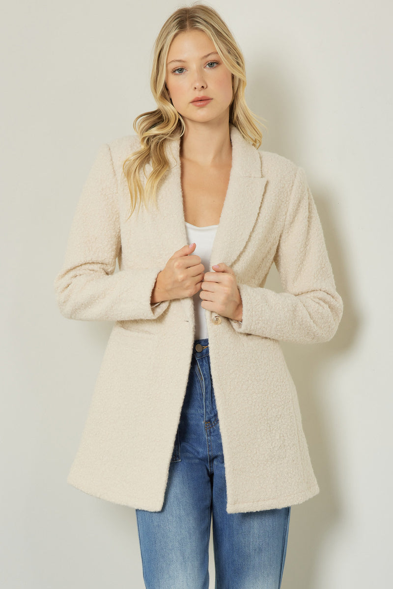 Boucle Blazer Jacket