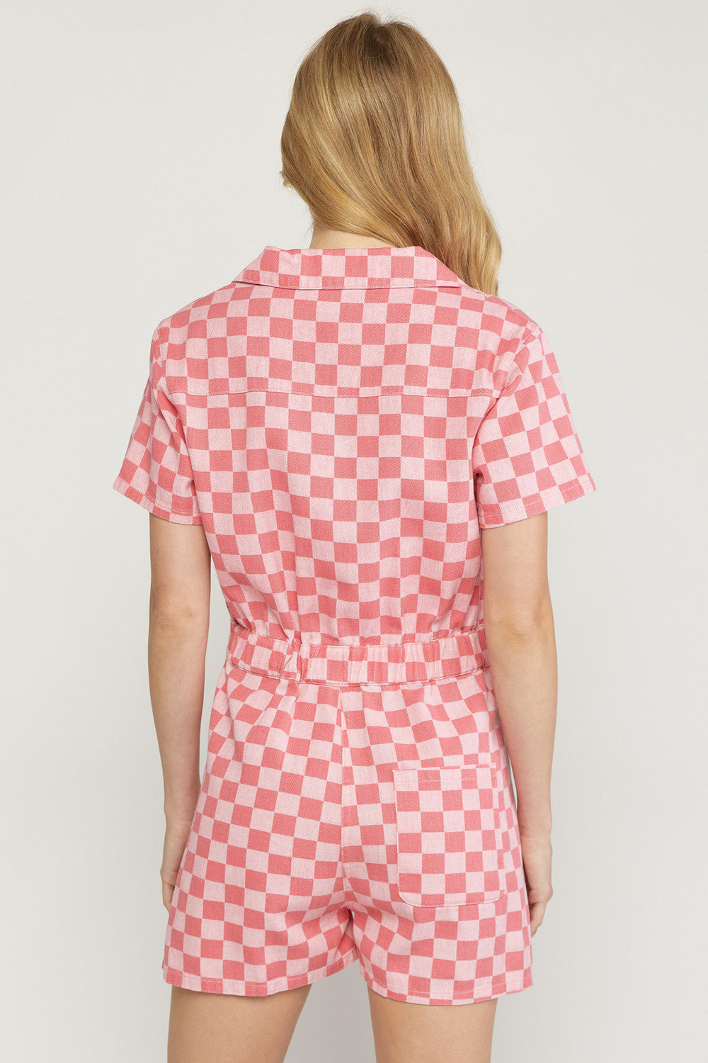 Checkered Romper