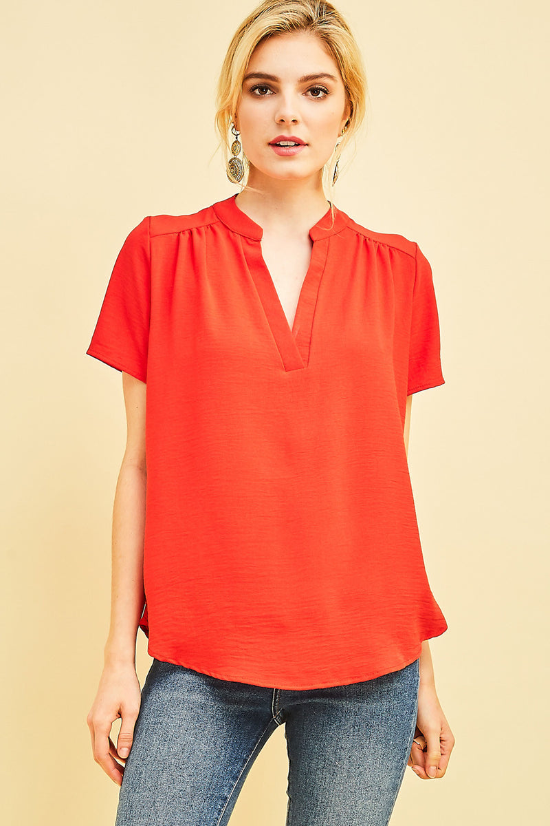Tab Collar SS Top