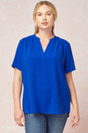 Plus Tab Collar SS Top