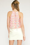 Multi Rosette Tank Top