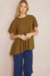 Diagonal Seam Top