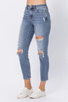 Peyton Hi Rise Destroyed Slim Fit Jeans