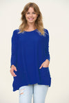 Drape Pocket Sweater - Free Souls Boutique