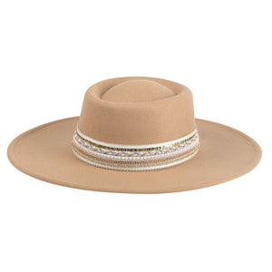 Blaze Beaded Band Hat